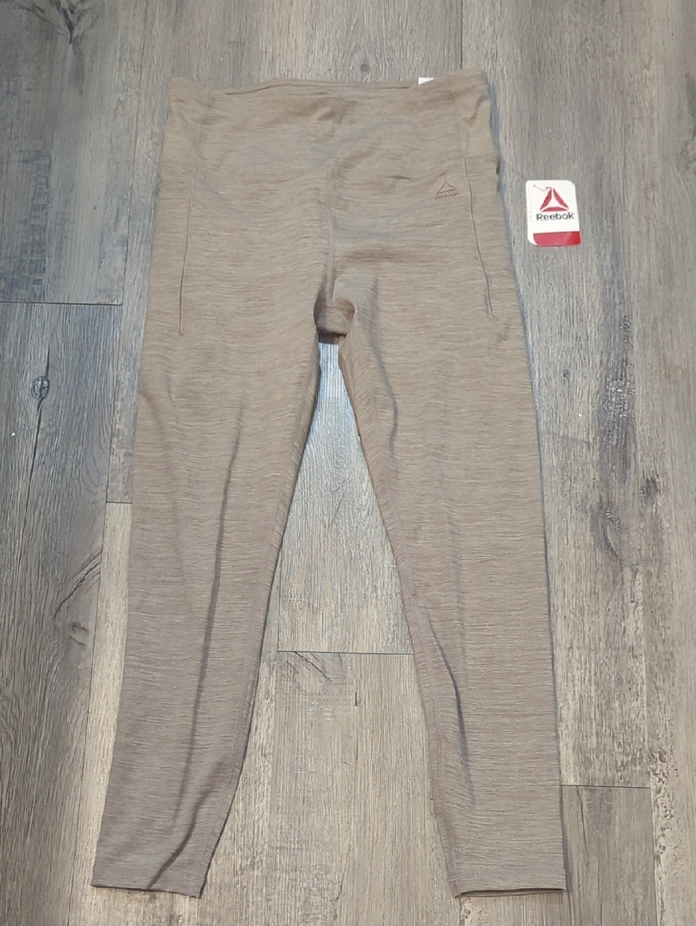 Reebok Neutral Beige High-Rise Leggings NWT